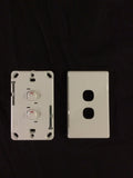 Switch - 2 Gang Vertical 250V 16A